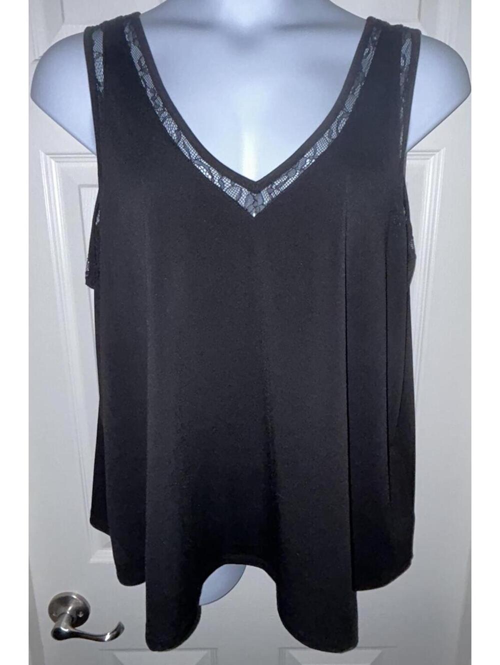 Torrid Double V Neck Tank Sz 2